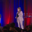HDA Truck Pride President and CEO Tina Hubbard speaks during the general session at the group's 2026 Annual Meeting last week in San Diego.