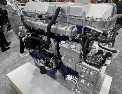 Volvo Trucks North America on Monday introduced a new engine designed to meet the 2027 emissions standards set by the U.S. EPA.