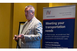 NationaLease President Dean Vicha speaks at a two-day human resources summit in Chicago.