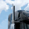 Exhaust From A Class 8 Truck