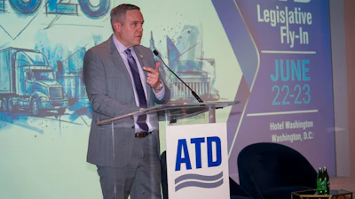 Rep. Jeff Hurd (R-Colo.) speaks during the 2026 ATD Legislative Fly-in last month in Washington, D.C.