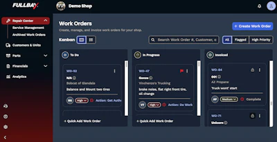 Fullbay Next is the company's new AI-native, mobile-first digital platform.