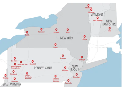 Hunter Truck now has 28 total locations in the Northeast.
