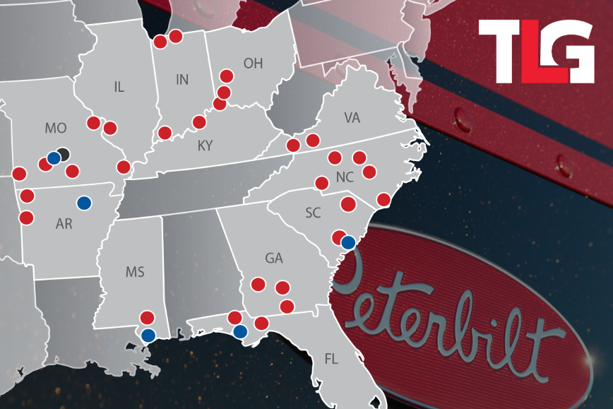 Tlg Peterbilt Network Map