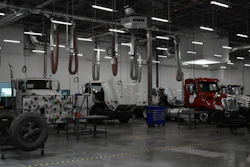 The diesel work space at Universal Technical Institute-Atlanta.