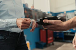 Credit Card Purchase In Shop