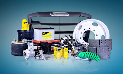 Alliance Parts, the private label brand of the Daimler Truck North America network, has more than 20,000 part numbers.
