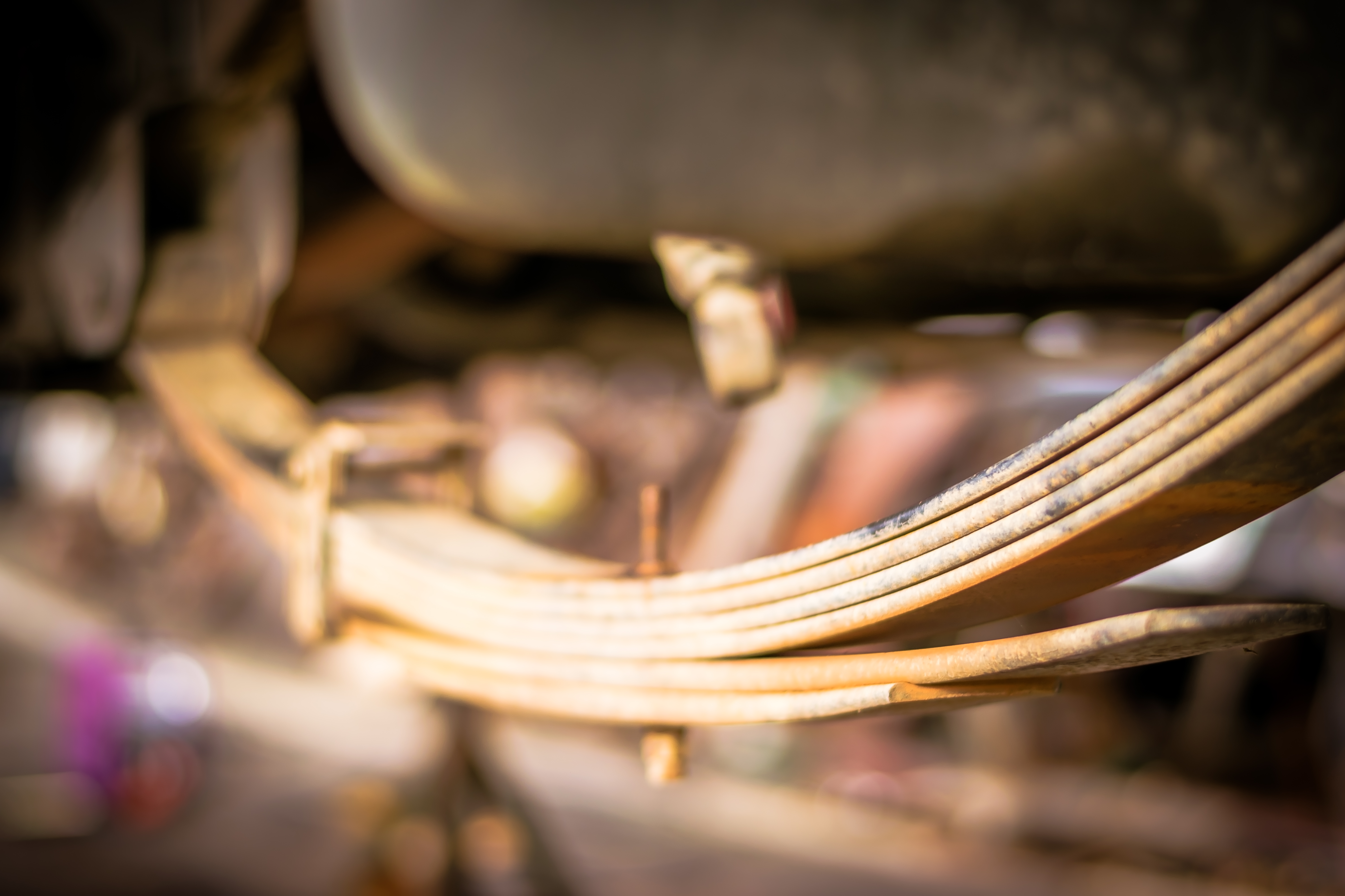 Leaf springs are among the items listed on Canada's new list of tariffs that took effect Tuesday.
