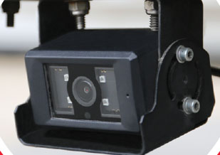 Vehicle-mounted dash camera system with display screen and dual lens configuration
