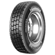 Continental ContiHDR5 truck tire with deep tread pattern and metallic rim