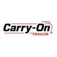 Carry-On Trailer logo with black text and orange trailer icon