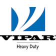 Vipar Heavy Duty logo featuring blue curved design with black text wordmark and registered trademark symbol