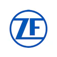 ZF Friedrichshafen AG blue circular logo with stylized ZF letters